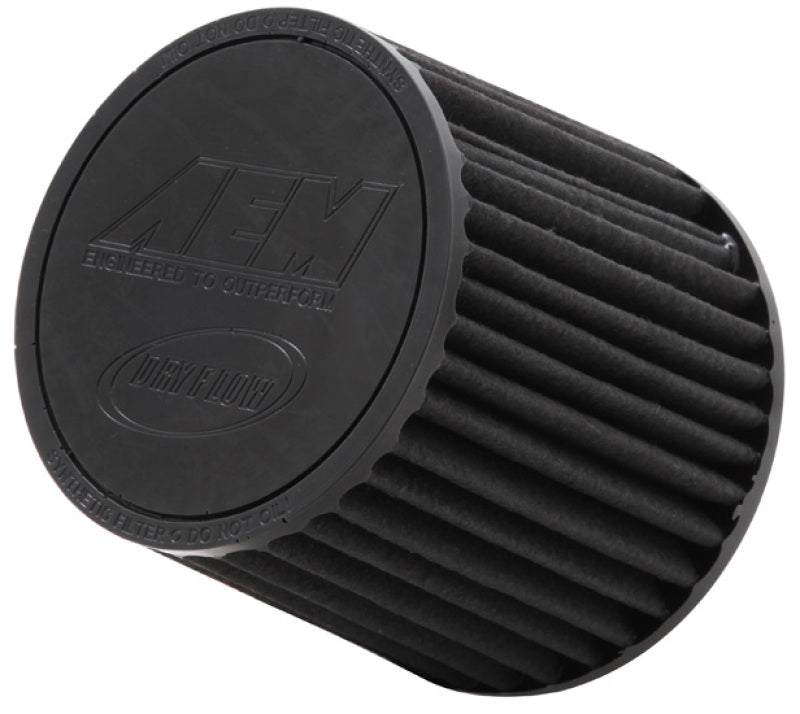 AEM Dryflow 3.25in. X 5in. Round Tapered Air Filter Air Filters - Universal Fit AEM Induction
