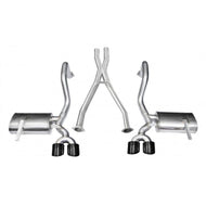 Corsa 1997-2004 Chevrolet Corvette C5 Z06 5.7L V8 Black Xtreme Cat-Back + XO Exhaust Catback CORSA Performance