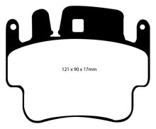 Load image into Gallery viewer, EBC 98-05 Porsche 911 996 3.4 Carrera 2 (Iron Rotor) Redstuff Frt Brake Pad (Check EBC Fit Guide) Brake Pads - Performance EBC   
