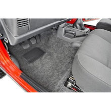 Load image into Gallery viewer, BedRug 97-06 Jeep TJ Front 3pc Floor Kit (w/o Center Console) - Incl Heat Shields (S/O Only) Bed Liners BedRug

