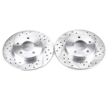 Load image into Gallery viewer, Power Stop 00-05 Buick LeSabre Rear Evolution Drilled &amp; Slotted Rotors - Pair Brake Rotors - Slot &amp; Drilled PowerStop

