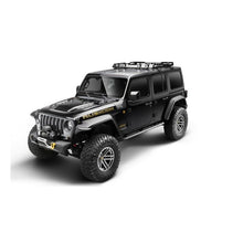 Load image into Gallery viewer, Bushwacker 18-21 Jeep Wrangler JL (2-Door &amp; 4-Door) Flat Style Flares 4pc - Black Fender Flares Bushwacker
