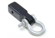 Rampage 1999-2019 Universal D-Ring Receiver Hitch - Black Tow Hooks Rampage