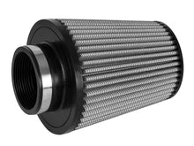 Load image into Gallery viewer, aFe MagnumFLOW Pro DRY S Universal Air Filter 3in F / 6in B / 4.5in T (Inv) / 7in H Air Filters - Universal Fit aFe
