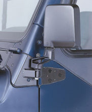Load image into Gallery viewer, Rampage 1997-2006 Jeep Wrangler(TJ) Mirror Relocation Brackets - Black Side Mirrors Rampage
