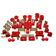 Load image into Gallery viewer, Energy Suspension 73-80 Chevy/GMC 4WD (w/ Stock Front Springs) Red Hyper-flex Master Bushing Set Bushing Kits Energy Suspension
