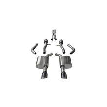 Load image into Gallery viewer, Corsa 2015-2023 Dodge Charger SRT / Scat Pack / R/T 6.4L Black Sport Cat-Back Exhaust Catback CORSA Performance
