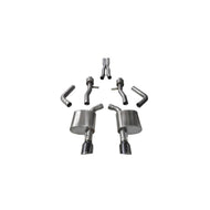 Corsa 2015-2023 Dodge Charger SRT / Scat Pack / R/T 6.4L Black Sport Cat-Back Exhaust Catback CORSA Performance