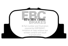 Load image into Gallery viewer, EBC 00-01 Lexus ES300 3.0 Greenstuff Rear Brake Pads Brake Pads - Performance EBC   

