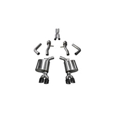 Load image into Gallery viewer, Corsa 2015-2023 Dodge Challenger Hellcat Dual Rear Exit Sport Exhaust w/ 3.5in Black Tips Catback CORSA Performance
