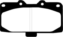 Load image into Gallery viewer, EBC 98-03 Nissan Skyline (R34) 2.5 GT (200) Greenstuff Front Brake Pads Brake Pads - Performance EBC   
