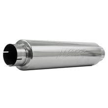 Load image into Gallery viewer, MBRP Universal Quiet Tone Muffler 4in Inlet/Outlet 24in Body 6in Dia 30in Overall T304 Muffler MBRP
