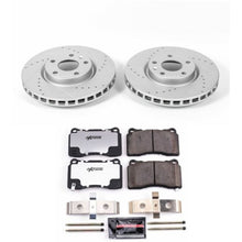 Load image into Gallery viewer, Power Stop 2014 Chevrolet Corvette Front Z26 Street Warrior Brake Kit Brake Kits - Performance D&amp;S PowerStop   
