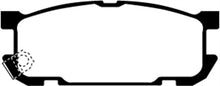 Load image into Gallery viewer, EBC 01-03 Mazda Miata MX5 1.8 (Sports Suspension) Redstuff Rear Brake Pads Brake Pads - Performance EBC   
