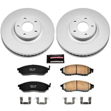 Load image into Gallery viewer, Power Stop 11-14 Nissan Murano Front Z17 Evolution Geomet Coated Brake Kit Brake Kits - Performance Blank PowerStop
