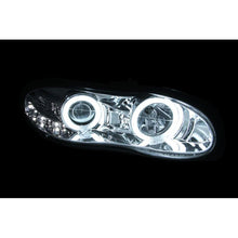Load image into Gallery viewer, ANZO 1998-2002 Chevrolet Camaro Projector Headlights w/ Halo Chrome Headlights ANZO
