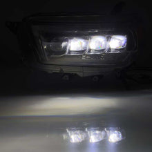 Load image into Gallery viewer, AlphaRex 10-13 Toyota 4Runner NOVA LED Projector Headlights Plank Style Black w/Seq Signal/DRL Headlights AlphaRex
