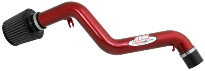 AEM 97-01 Honda Prelude Base & Type SH Red Short Ram Intake Short Ram Air Intakes AEM Induction
