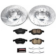 Power Stop 03-11 Saab 9-3 Front Z23 Evolution Sport Brake Kit Brake Kits - Performance D&S PowerStop   