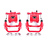 Power Stop 02-06 Nissan Altima Rear Red Calipers w/Brackets - Pair Brake Calipers - Perf PowerStop   
