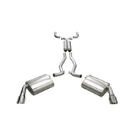 Corsa 2010-2015 Chevrolet Camaro Coupe SS 6.2L V8 Auto Polished Sport Cat-Back + XO Exhaust | 14952