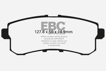Load image into Gallery viewer, EBC 11-13 Infiniti QX56 5.6 Yellowstuff Rear Brake Pads Brake Pads - Performance EBC   
