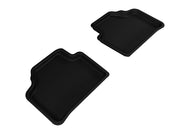 3D MAXpider 2013-2015 BMW X1 E84 Kagu 2nd Row Floormats - Black Floor Mats - Rubber 3D MAXpider   