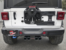 Load image into Gallery viewer, aFe Rebel Series 2.5in. 304 SS C/B Exhaust System 2018 Jeep Wrangler (JL) V6-3.6L - Black Tip Catback aFe

