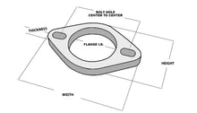 Load image into Gallery viewer, Vibrant 2-Bolt T304 SS Exhaust Flange (2.5in I.D.) Flanges Vibrant
