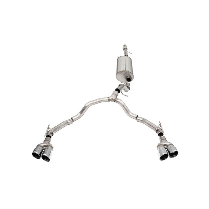 Corsa 2021-2024 GM Tahoe/Yukon 5.3L 3in. Catback Exhaust - Twin 4in. Exhaust Catback CORSA Performance