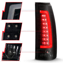 Load image into Gallery viewer, ANZO 1999-2000 Cadillac Escalade LED Taillights Black Housing Smoke Lens Pair Tail Lights ANZO
