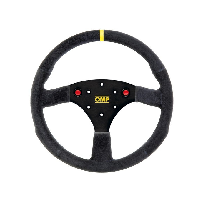 OMP 320 ALU Steering Wheel Black Steering Wheels OMP   