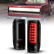 Load image into Gallery viewer, ANZO 1987-1996 Ford F-150 LED Taillights Black Housing Smoke Lens (Pair) Tail Lights ANZO
