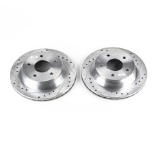 Load image into Gallery viewer, Power Stop 84-87 Chevrolet Corvette Front Evolution Drilled &amp; Slotted Rotors - Pair Brake Rotors - Slot &amp; Drilled PowerStop
