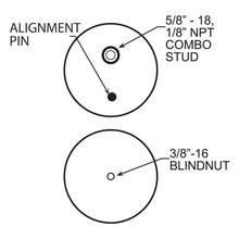 Load image into Gallery viewer, Firestone Ride-Rite Replacement Bellow 268C 5/8CF 1/2PIN BN (W217606766) Air Springs Firestone
