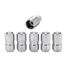 Load image into Gallery viewer, McGard Wheel Lock Nut Set - 5pk. (Cone Seat) M14X1.5 / 22mm Hex / 1.639in OAL - Chrome Lug Nuts McGard

