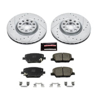 Power Stop 16-18 Fiat 500X Front Z23 Evolution Sport Brake Kit Brake Kits - Performance D&S PowerStop   
