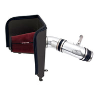 Spectre 07-11 Toyota Tundra V8-5.7L F/I Air Intake Kit - Polished w/Red Filter Cold Air Intakes Spectre