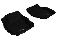 3D MAXpider 2007-2016 Volvo S80 Kagu 1st Row Floormat - Black Floor Mats - Rubber 3D MAXpider   