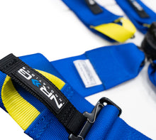 Load image into Gallery viewer, NRG FIA 6pt 2in. Shoulder Belt for HANS Device/ Rotary Cam Lock Buckle/ 3in. Waist Belt - Blue Seat Belts &amp; Harnesses NRG
