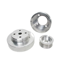Load image into Gallery viewer, BBK 86-93 Mustang 5.0 Underdrive Pulley Kit - Lightweight CNC Billet Aluminum (3pc) Pulleys - Crank, Underdrive BBK

