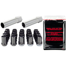 Load image into Gallery viewer, McGard SplineDrive Tuner 5 Lug Install Kit w/Locks &amp; Tool (Cone) M12X1.5 / 13/16 Hex - Blk Lug Nuts McGard
