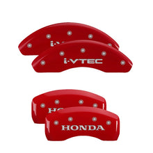 Load image into Gallery viewer, MGP 4 Caliper Covers Engraved Front &amp; Rear Hemi Black finish silver ch Caliper Covers MGP
