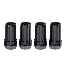 Load image into Gallery viewer, McGard SplineDrive Lug Nut (Cone Seat) 1/2-20 / 1.60in. Length (4-Pack) - Black (Req. Tool) Lug Nuts McGard
