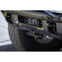 Load image into Gallery viewer, DV8 Offroad 21-22 Ford Bronco Factory Front Bumper Licence Relocation Bracket - Front License Plate Relocation DV8 Offroad
