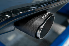 Load image into Gallery viewer, MBRP 19-21 VW Jetta GLI T304 SS 3in Cat-Back Dual Split Rear Exit Exhaust - Carbon Fiber Tips Catback MBRP

