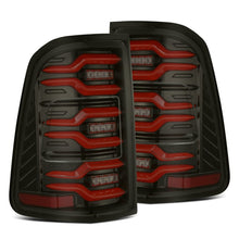 Load image into Gallery viewer, AlphaRex 19-21 Dodge Ram 1500 Luxx-Series LED Tail Lights Black/Red w/Activ Light/Seq Signal Tail Lights AlphaRex
