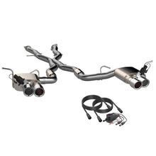 Load image into Gallery viewer, QTP 2018+ Jeep Grand Cherokee Trackhawk 304SS Screamer Cat-Back Exhaust w/4in Tips Catback QTP
