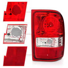 Load image into Gallery viewer, ANZO 2001-2011 Ford Ranger Taillights w/ Red/Clear Lens (OE Replacement) Pair Tail Lights ANZO
