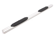 Lund 09-17 Dodge Ram 1500 Quad Cab 5in. Oval Straight SS Nerf Bars - Polished Nerf Bars LUND
